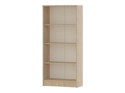 Estante haaus Flint, 3 prateleiras, Carvalho Sonoma, 70 x 32 x 159 cm