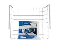 Estante Metálica KANGURO 30 cm Cinza Polytherm® - Cozinha Casa de Banho Armário Oficina