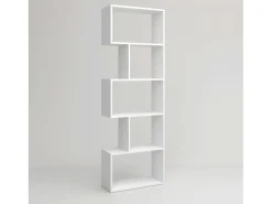 Estante Neon Branco Fosco 5 Prateleiras 181x60x25 cm