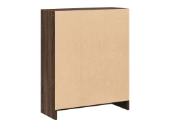 Estante 60x24x76 cm derivados de madeira carvalho castanho