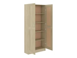 Estante 82,5x30,5x185,5 cm derivados de madeira carvalho sonoma