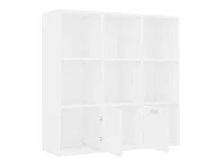 Estante 98x30x98 cm derivados de madeira branco