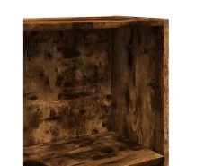 Estante 60x24x143 cm derivados de madeira carvalho fumado