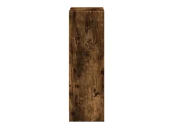 Estante 40x24x76 cm derivados de madeira carvalho fumado