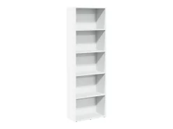 Estante 60x30x189 cm derivados de madeira branco