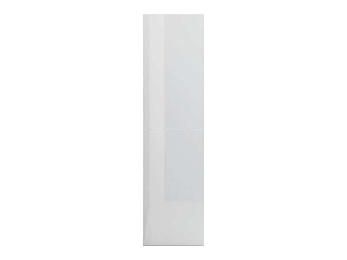 Estante/divisória 155x24x160 cm contraplacado branco brilhante