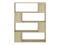 Estante/divisória 100x24x124 cm cor carvalho sonoma
