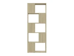 Estante/divisória 60x24x155 cm cor carvalho sonoma