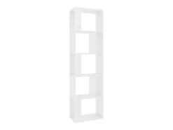 Estante/divisória 45x24x159 cm derivados de madeira branco
