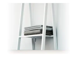 Estendal para roupa de criança HOOKI de madeira Branco 50 x 30 x 130 cm