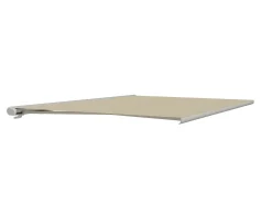 Estore exterior motorizado com LEDs e caixa integral 5 x 3,5 m tela acrílica bege - GALAXA