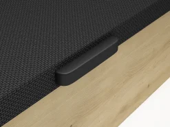 Estrado baú 140 x 190 cm - Natural claro e preto - NAMOSI de YSMÉE