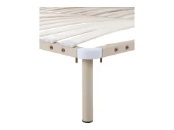 Estrado com ripas 180 x 200 cm, 2x19 ripas, com pés, bege - KALISTA de YSMÉE