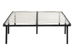 Estrado de ripas + pés para colchão - 140 x 190 cm - 26 ripas