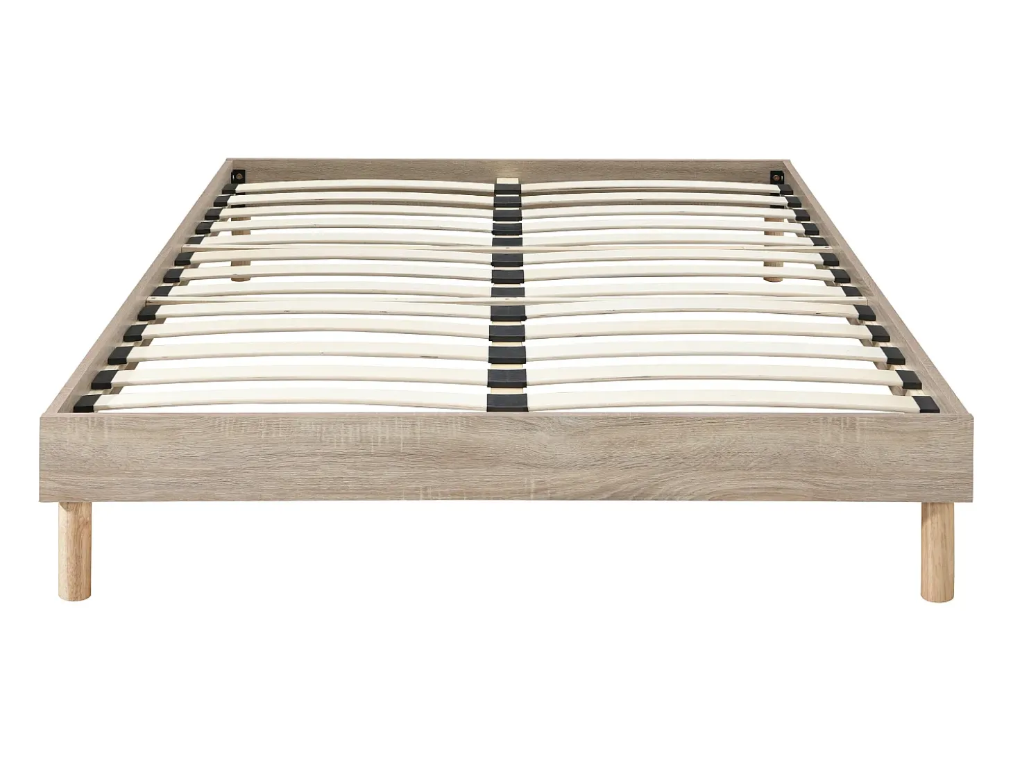 Estrado de ripas 140x190 cm natural claro - MUCHIGAN de YSMÉE