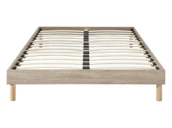 Estrado de ripas 160x200 cm natural claro - MUCHIGAN de YSMÉE