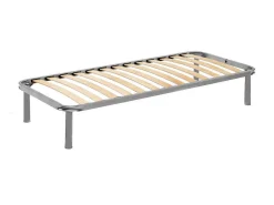 Estrado de solteiro Mariangela, estrado de ripas ortopédico, 100% Fabricado na Itália, 80x190h 31 cm