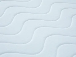 Estrado decorativo estofado 90x200 cm 9 ripas branco - ASTHENIS II de YSMÉE