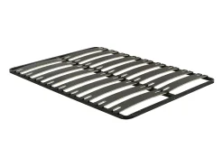 Estrado estrutura de ripas de 160x200cm, 2x9 ripas, sem pés preto MONTIANO da YSMÉE