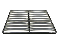Estrado estrutura de ripas de 160x200cm, 2x9 ripas, sem pés preto MONTIANO da YSMÉE