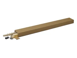 Estrado Ripas Vipack Extra PETITSMEUBLES Castanho (200x90x12)