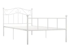Estrutura de cama metal 90x200 cm branco