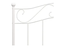 Estrutura de cama metal 90x200 cm branco