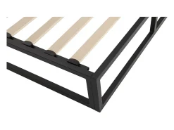 Estrutura de cama metálica 160 x 200 cm - Preto