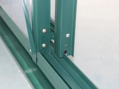 Estufa de jardim em policarbonato "Dahlia" Fir Green 13,29 m²