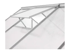 Estufa de policarbonato 250 x 190 x 195 cm "Basílico" - 4,75 m² - Cinza