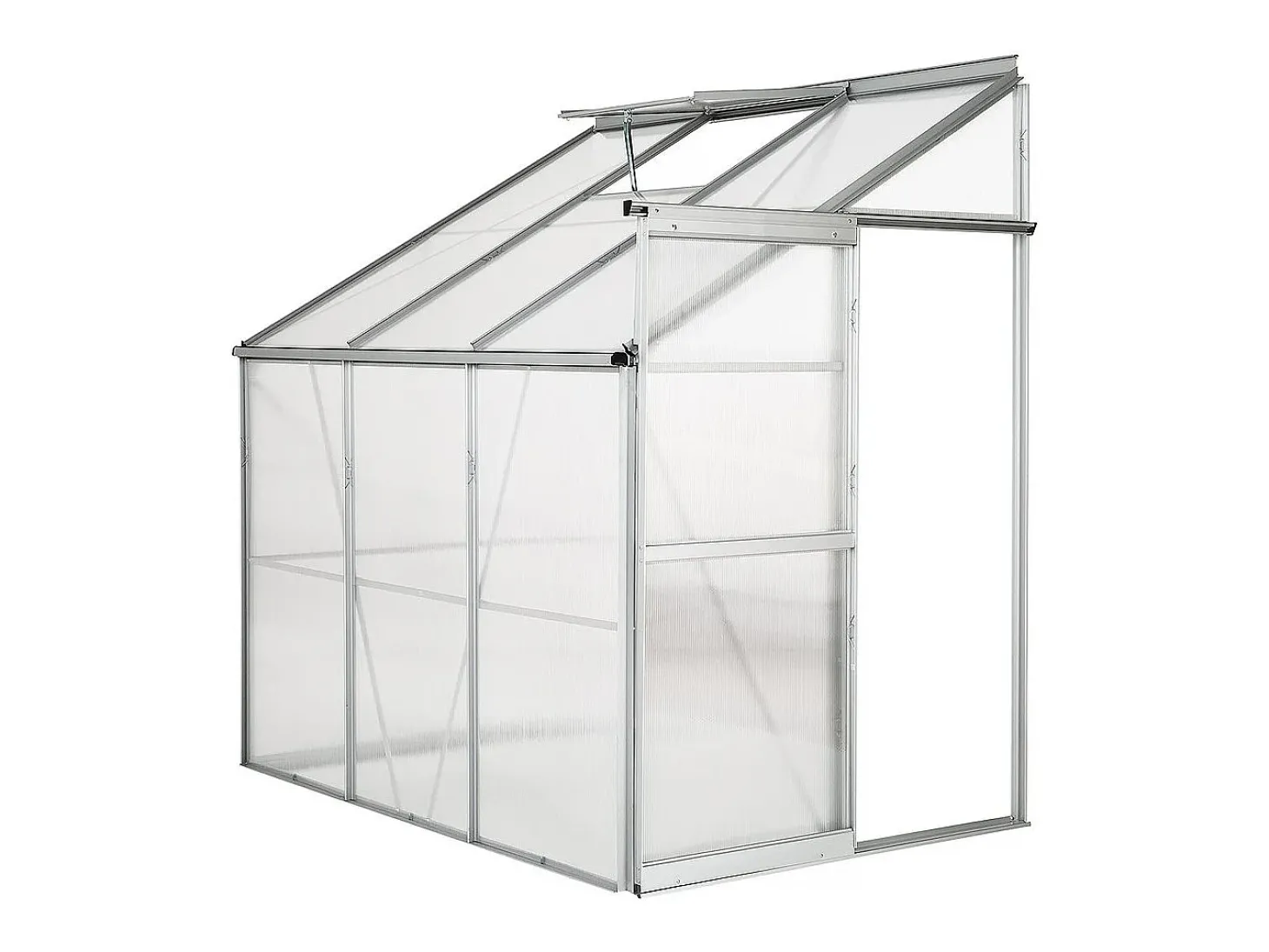 Estufa em Policarbonato Dill - 2 m² - Cinza