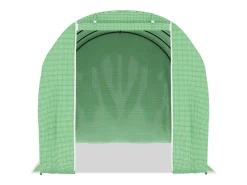Estufa tipo tenda para plantas flores e hortaliças 6,86 m² 3,43 x 2 x 2 m verde 02_0044452