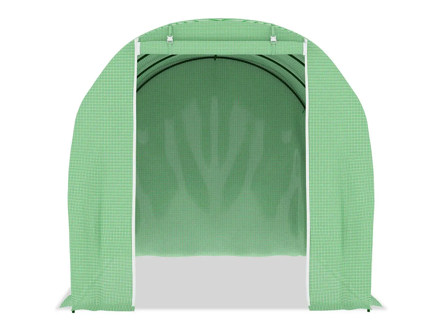 Estufa tipo tenda para plantas flores e hortaliças 6,86 m² 3,43 x 2 x 2 m verde 02_0044452