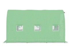 Estufa tipo tenda para plantas flores e hortaliças 6,86 m² 3,43 x 2 x 2 m verde 02_0044452