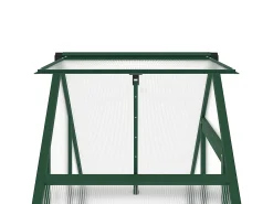 Estufa tipo tenda para plantas flores e hortaliças com estrutura de base 169 x 58 x 195 cm alumínio verde 02_0044493