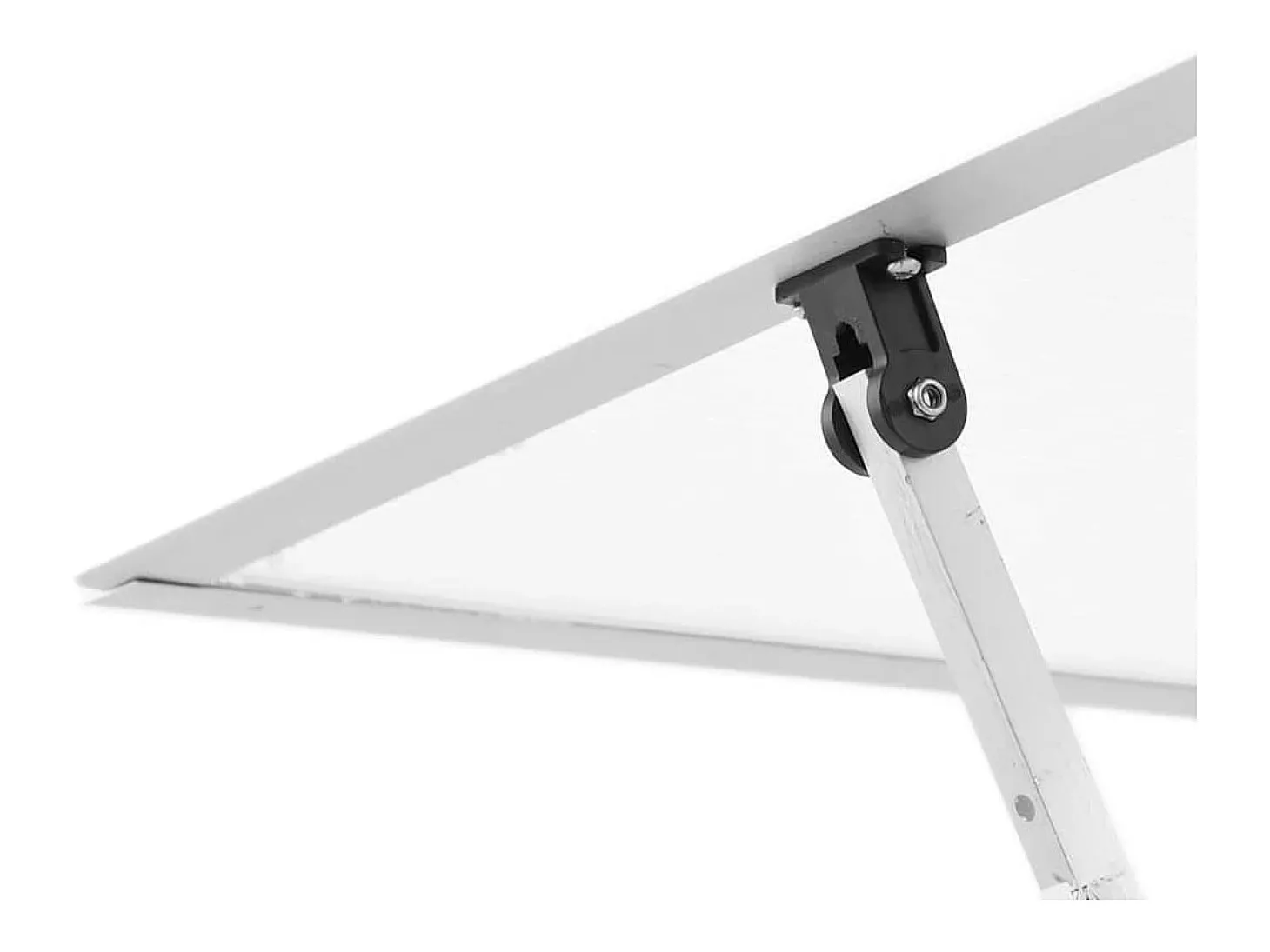 Estufa tipo tenda para plantas flores e hortaliças com base prateada 224 x 169 x 195 cm alumínio prata 02_0044521