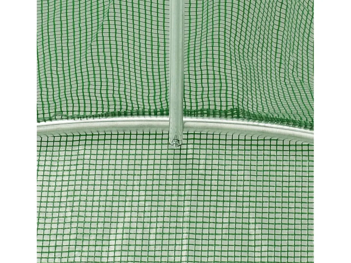 Estufa tipo tenda para plantas flores e hortaliças 45 m² 15 x 3 x 2 m verde 02_0044450
