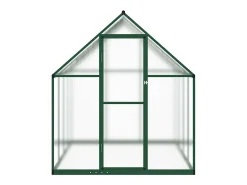 Estufa tipo tenda para plantas flores e hortaliças com estrutura de base 224 x 169 x 195 cm alumínio verde 02_0044497