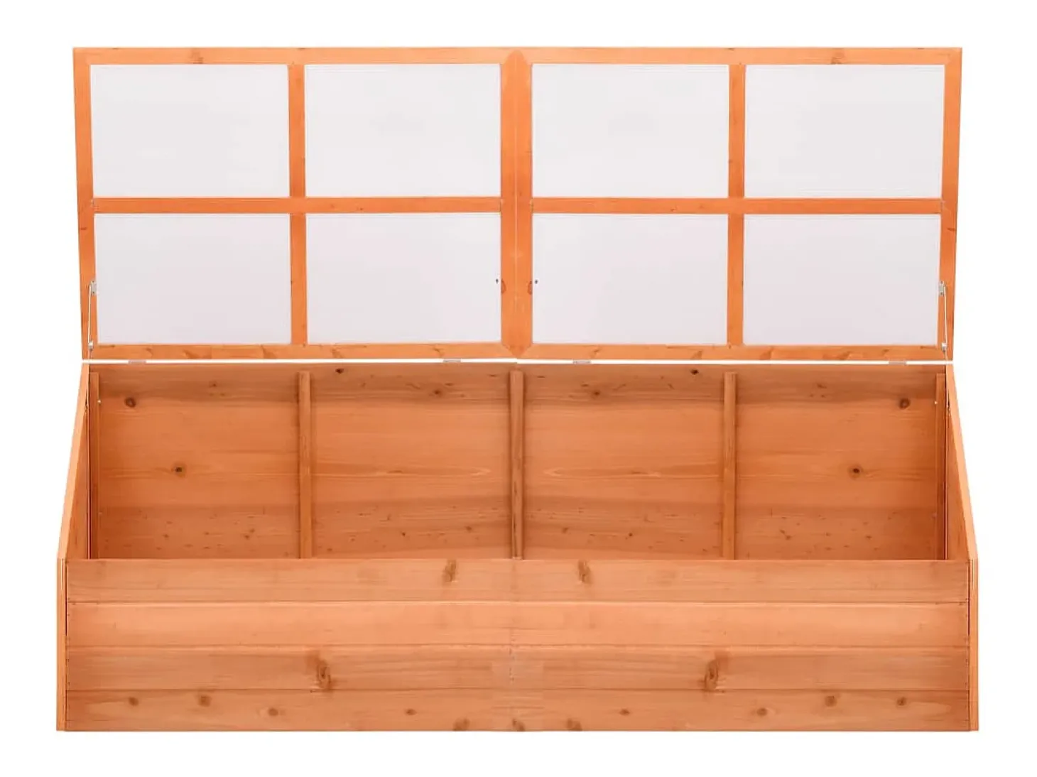 Estufa tipo tenda para plantas flores e hortaliças madeira 180 x 57 x 62 cm marrom 02_0044651