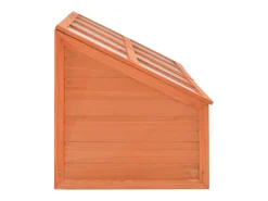 Estufa tipo tenda para plantas flores e hortaliças madeira 180 x 57 x 62 cm marrom 02_0044651