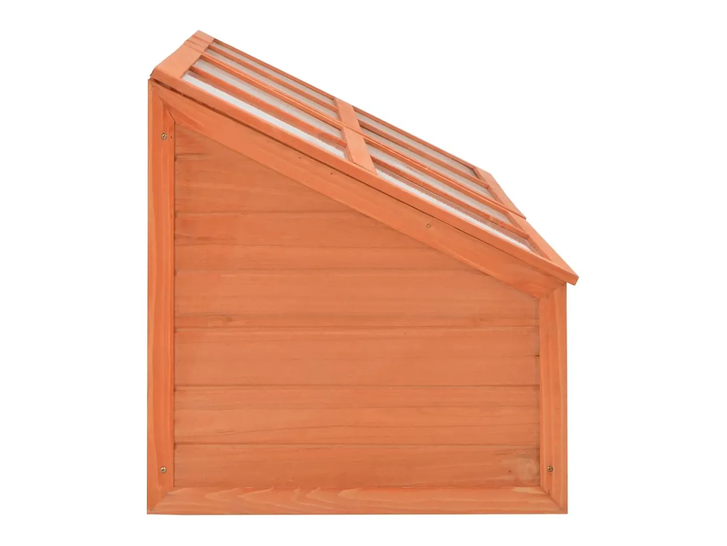 Estufa tipo tenda para plantas flores e hortaliças madeira 180 x 57 x 62 cm marrom 02_0044651