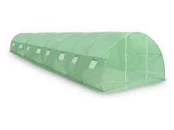 Estufa tipo tenda para plantas flores e hortaliças 36 m² 1200 x 300 x 200 cm verde 02_0044446