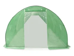 Estufa tipo tenda para plantas flores e hortaliças 36 m² 1200 x 300 x 200 cm verde 02_0044446
