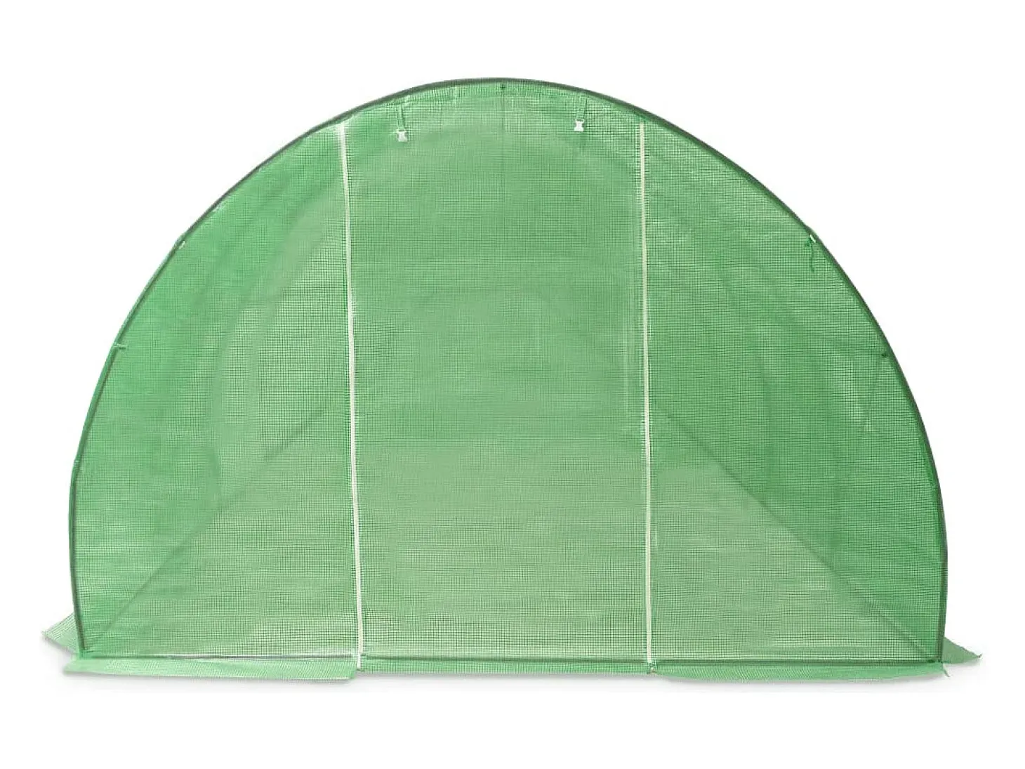 Estufa tipo tenda para plantas flores e hortaliças 36 m² 1200 x 300 x 200 cm verde 02_0044446