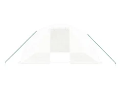 Estufa tipo tenda para plantas flores e hortaliças com estrutura de aço 16 m² 4 x 4 x 2 m branca 02_0044549