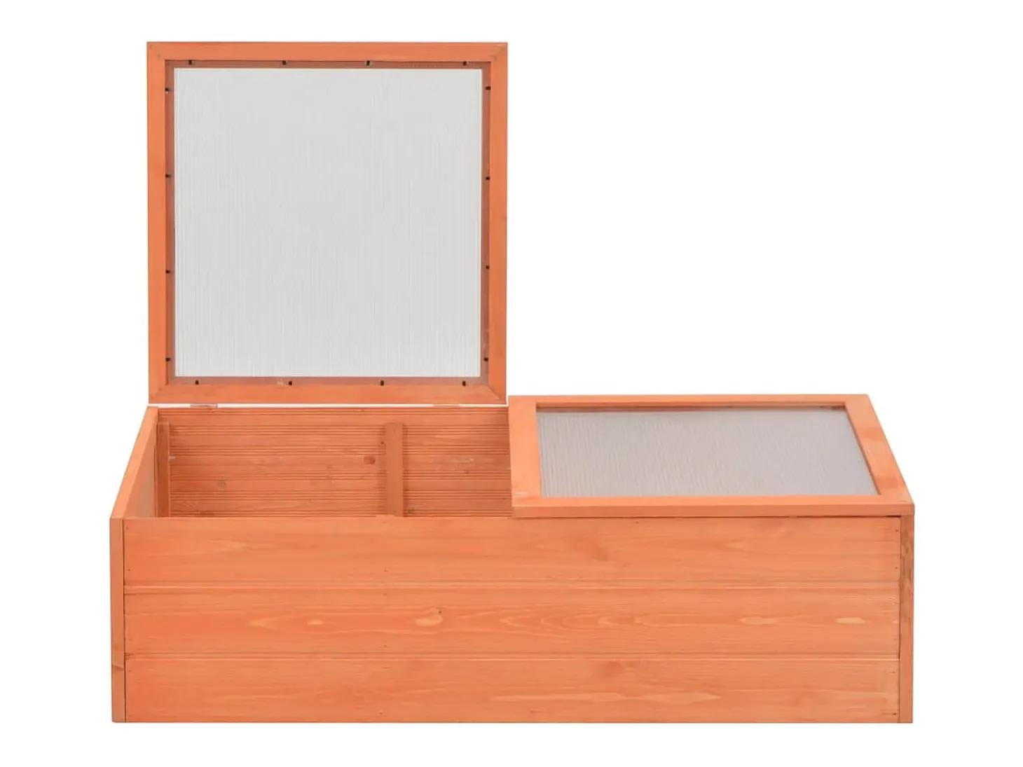 Estufa tipo tenda para plantas flores e hortaliças madeira 100 x 50 x 34 cm marrom 02_0044650
