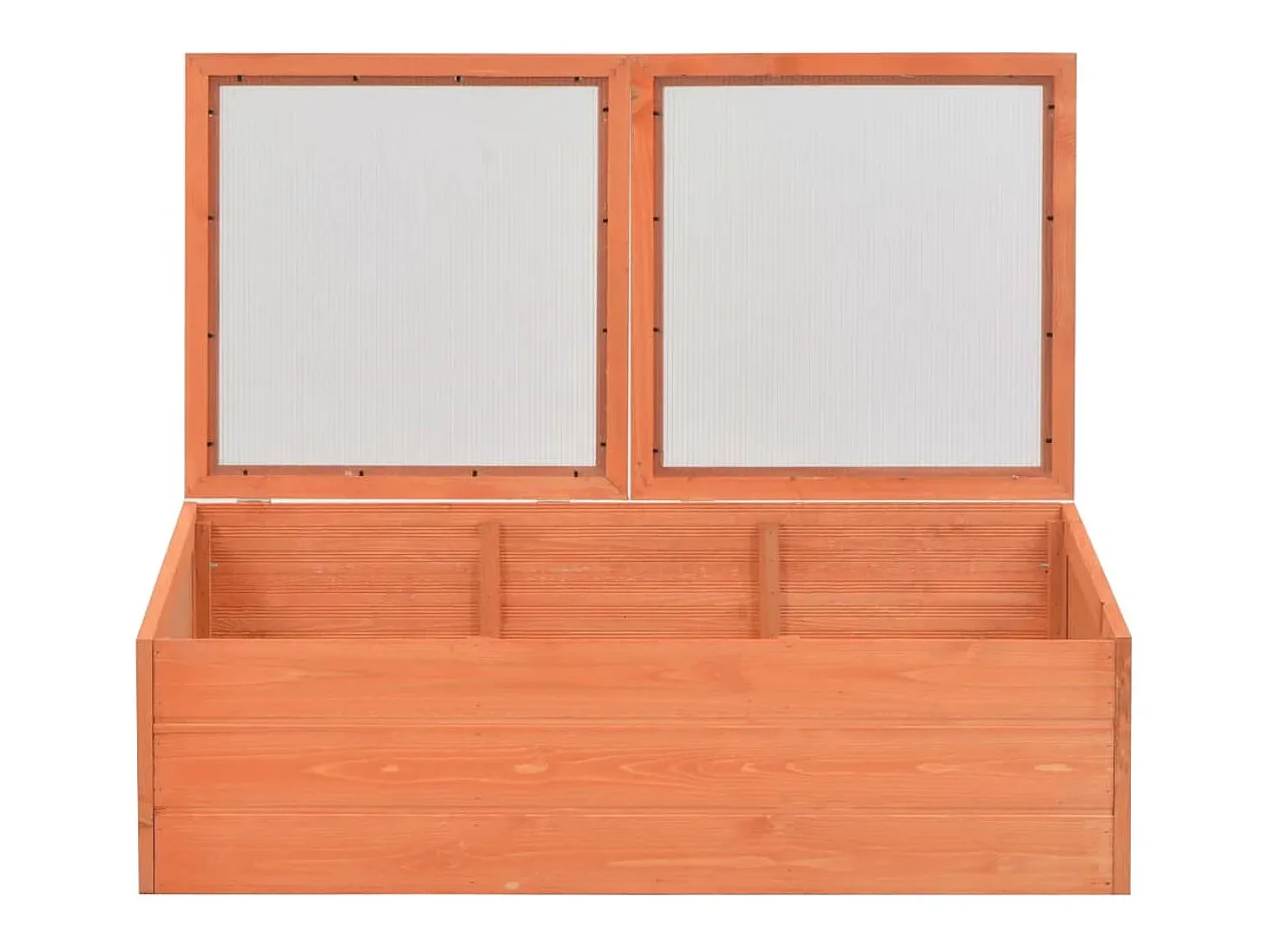 Estufa tipo tenda para plantas flores e hortaliças madeira 100 x 50 x 34 cm marrom 02_0044650