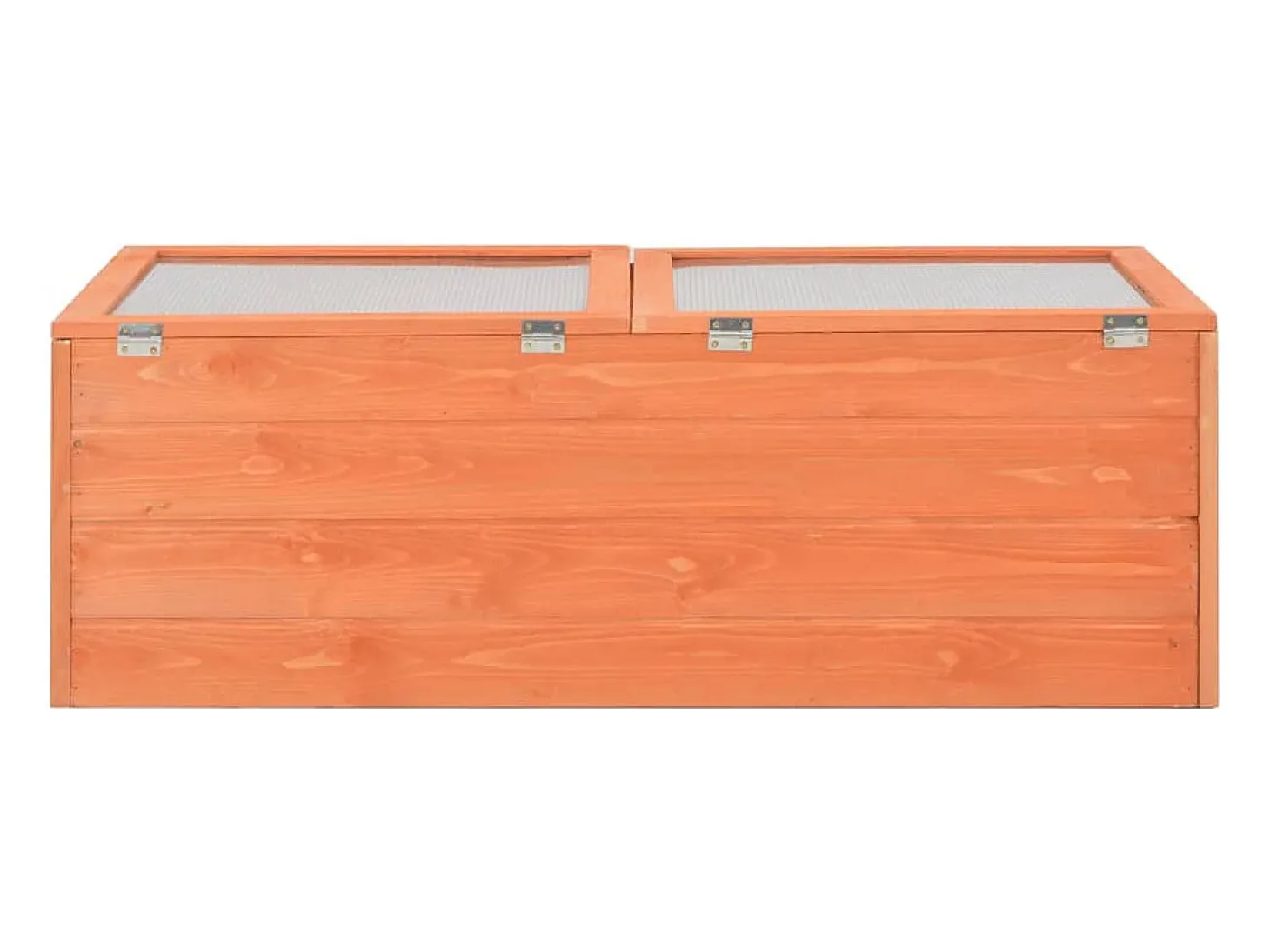 Estufa tipo tenda para plantas flores e hortaliças madeira 100 x 50 x 34 cm marrom 02_0044650