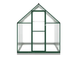 Estufa tipo tenda para plantas flores e hortaliças com estrutura de base 224 x 169 x 202 cm alumínio verde 02_0044499