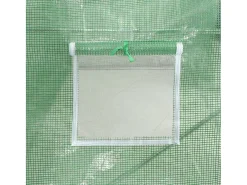 Estufa tipo tenda para plantas flores e hortaliças com estrutura de aço 88 m² 22 x 4 x 2 m verde 02_0044640